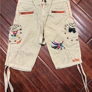 Hannah Banana Light Khaki Cargo Pants